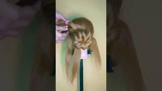 How to:Bun Hairstyle Tutorial..#trending#hairstyle#all#shortsfeed#shorts#creative#easy#hair#longhair