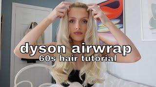 dyson airwrap unboxing + 60s hair tutorial 