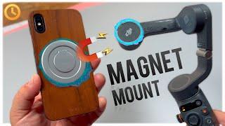 Dji OM6 Magnet from ULANZI makes it SUPER EASY!