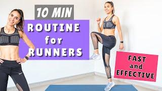 10 min ROUTINE FOR RUNNERS | The Fashion Jogger