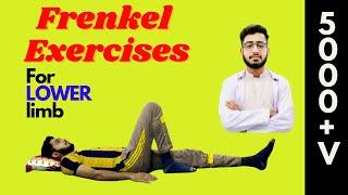 Frenkel Exercises for  Ataxia Patients | Physiotherapy | physiomentor