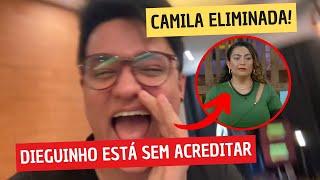 Dieguinho reage a eliminação da Camila na #AFazenda