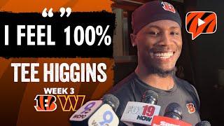 Bengals WR Tee Higgins on RETURN, His Health and Monday Night Football