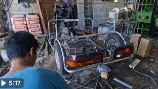 HONDA CLICK125 GAGAWING KOTSE DESIGN  TRIWHEELS  