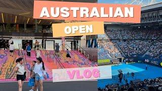 Australian Open Vlog 2025 | Exploring The Australian Open Facilities @ Melbourne Park