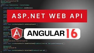 Todo Project using Angular 16 with ASP NET Web A