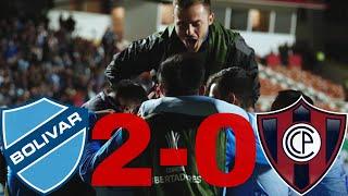 Bolívar vs Cerro Porteño (2-0) | Relato Boliviano Emocionante| Copa Libertadores 2023