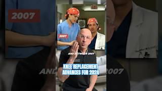 Top 3 Knee Replacement Advances in 2024 #shorts
