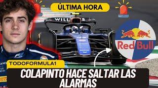 F1 HOY:  El impacto de Colapinto encendió la luces de Red Bull