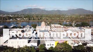 Drone Rockhampton, Australia | Queensland | Fitzroy River | Archer Park Rail Museum