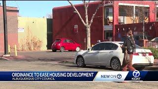 Albuquerque City Council looks to make housing development easier