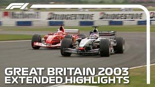 Extended Race Highlights | 2003 British Grand Prix