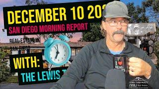 San Diego Real Estate Morning Report December 10 2024