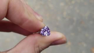 Bright Purple Bolivian Amethyst Gemstone from KGC