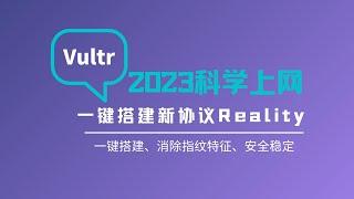 轻松一键搭建xray新协议reality vps实现科学上网，reality可以消除TLS指纹特征，有效隐藏和保护流量特征，提高安全性和稳定性，搭建非常的简单，熟悉后一两分钟即可搭建成功