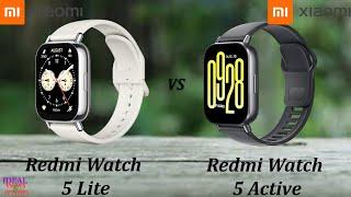 Redmi Watch 5 Lite vs Active: Which One WINS?