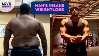 Man's incredible 64kg weight loss transformation  | LOVE YOURSELF!