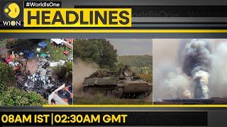 Hezbollah fires rockets into Israel; Ukraine advance further, Russia hits out | WION Headlines