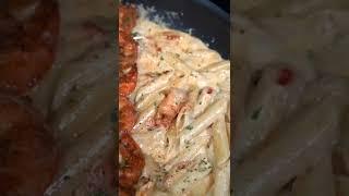 The Creamiest Shrimp Pasta #shorts