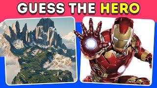 Guess The Hidden Marvel Hero by ILLUSION‍️Easy, Medium, Hard Levels