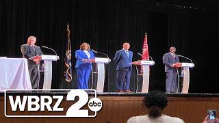 EBR mayor candidates make final pitch at WBRZ-BRAC debate