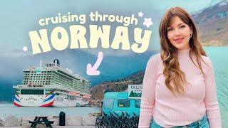 Our first experience of a Cruise Port day in the stunning Norwegian Fjords ️  Iona P&O Cruise Vlogs