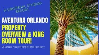 Aventura Resort, Orlando, Property Overview and King Room Tour