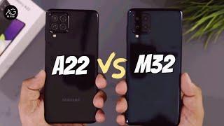 Samsung Galaxy M32 Vs Samsung Galaxy A22 | Must Watch before Buy | 2021