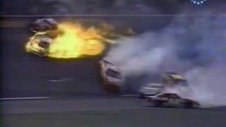 BGN - 1992 - Joe Nemechek's Firey Crash - Daytona