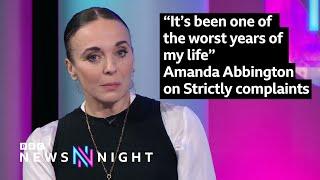 "It's been one of the worst years of my life" - Amanda Abbington on Strictly complaints