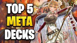 Top 5 Best META Yugioh Decks | September 2024 (Post Banlist)