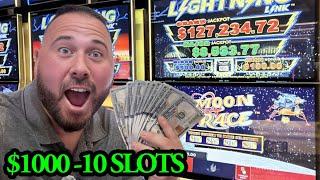 $1000 Challenge on HIGH LIMITS Slots