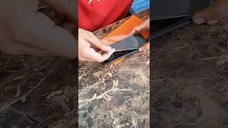 Replace old uv️ Temparad Glass New Uv Glass to Stick #Uv #curvedglass #Glass #protection