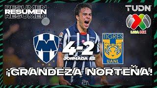 Resumen y goles | Monterrey 4-2 Tigres | Liga Mx -AP2024 - J12 | TUDN