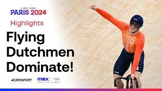 Netherlands SMASH World Record to Take Gold! Team GB Get Silver | Men's Team Sprint #Paris2024