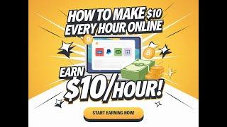 How to Make $10 an Hour Online: Easy PayPal, Gift Cards, and Crypto Earnings with GainJourney.com!