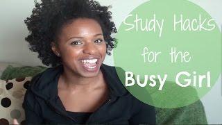 Study Routine: Study Hacks for Busy Girls