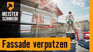 Fassade verputzen | HORNBACH Meisterschmiede