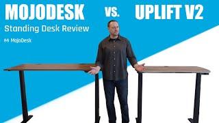 UPLIFT Standing Desk Review | Model: V2 + Commerical C-Frame vs. MojoDesk | Unboxing & Assembly