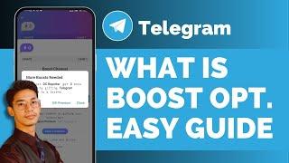 What Is Boost Option In Telegram Group And Channel || How To Boost Telegram Group & Channel !