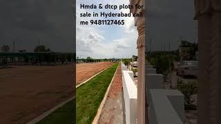 Premium Villa plots for sale in Shadnagar ￼ ready to construction house #gatedcommunity #hmdaplots