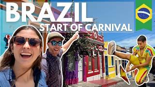 Olinda, Brazil is Already a PARTY!   (2025 Carnival Madness!)