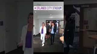 Ashlyn Harris arrives at Winning Women in Purple Networking Event