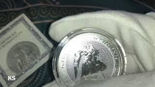 5 Mark - 1 oz Silver Round - Germania & Allegories 2019 (Britannia)