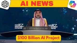 AI News: Saudi Arabia $100B Mega AI Project, Apple AI-Powered iOS 18.2, Meta Nuclear Data Center