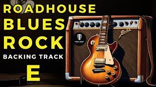 Want to PLAY LIKE a Pro? ROADHOUSE BLUES ROCK in E backing track - Lets play your solo