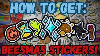 How To Get Beesmas 2024 Quest Stickers! | Bee Swarm Simulator