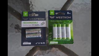 AA Battery testing: Westrom