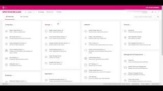 Overview: Open Telekom Cloud Plattform