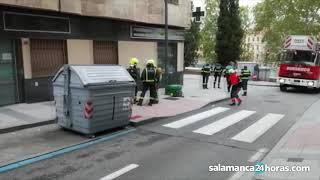 Incendio en una vivienda de la calle El Grillo